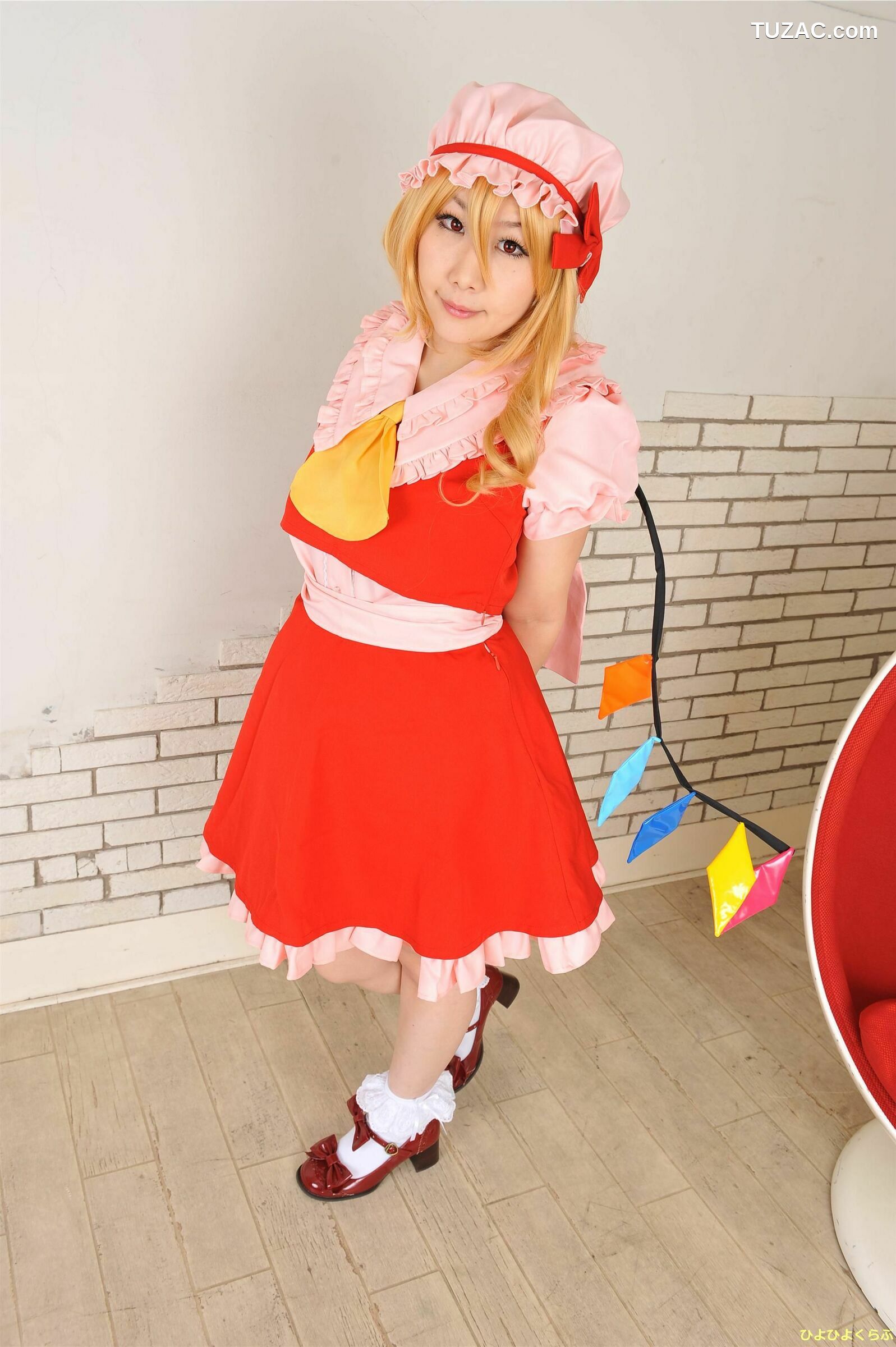 日本CosPlay_丹雫ひよ《東方Project》Flandre Scarlet  写真集[93P]