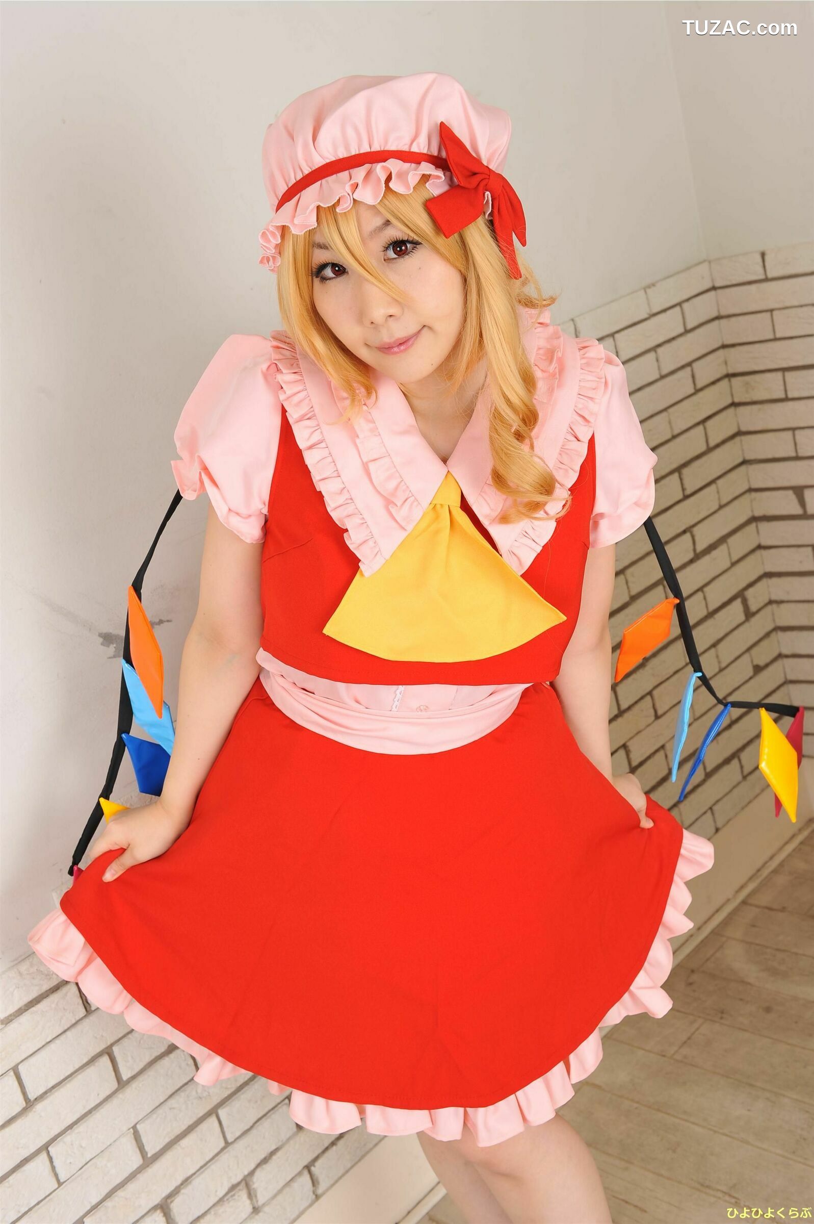 日本CosPlay_丹雫ひよ《東方Project》Flandre Scarlet  写真集[93P]