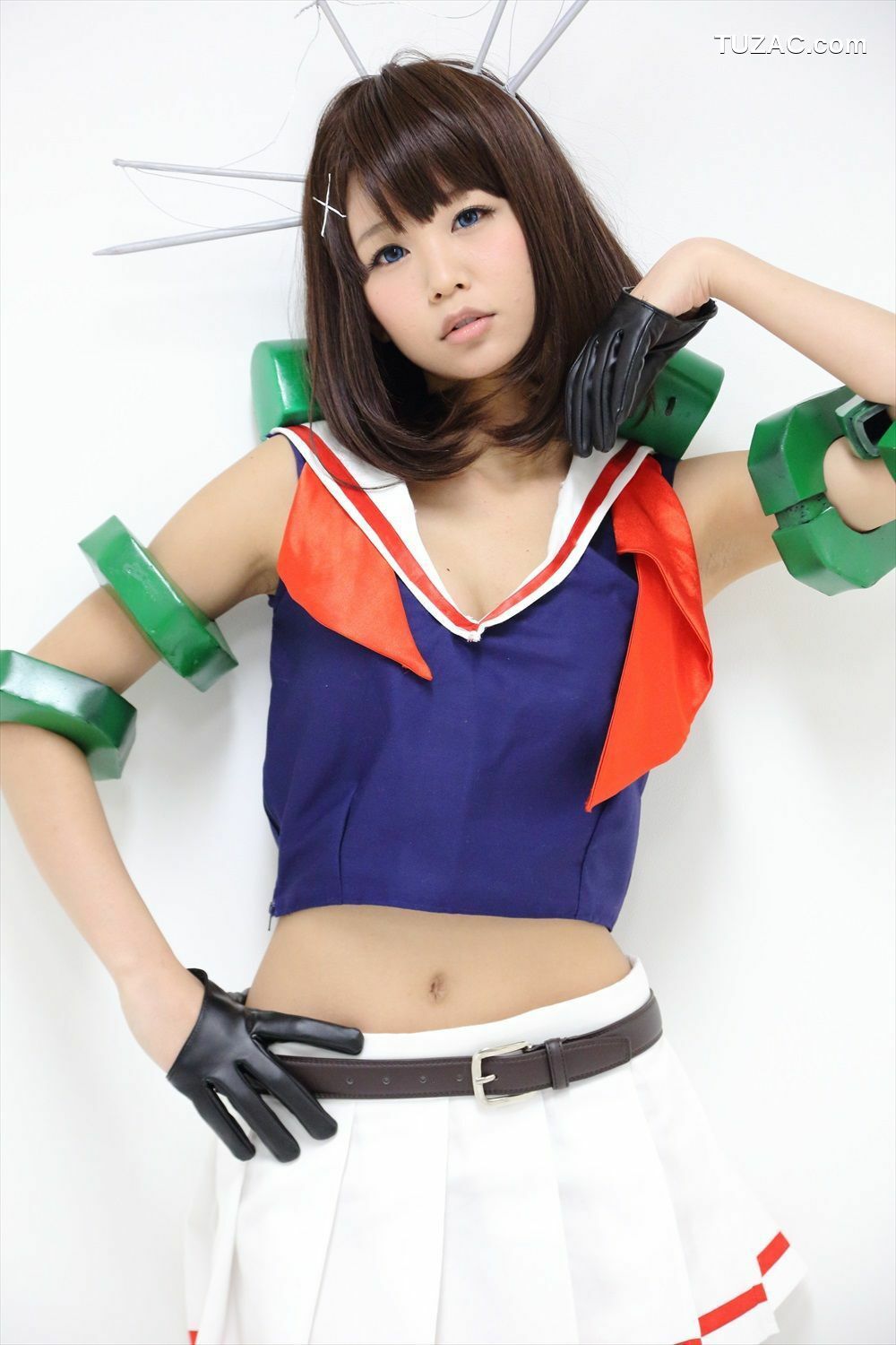 日本CosPlay_五木あきら《艦隊これくしょん》島風+鳥海+青葉 写真集[100P]