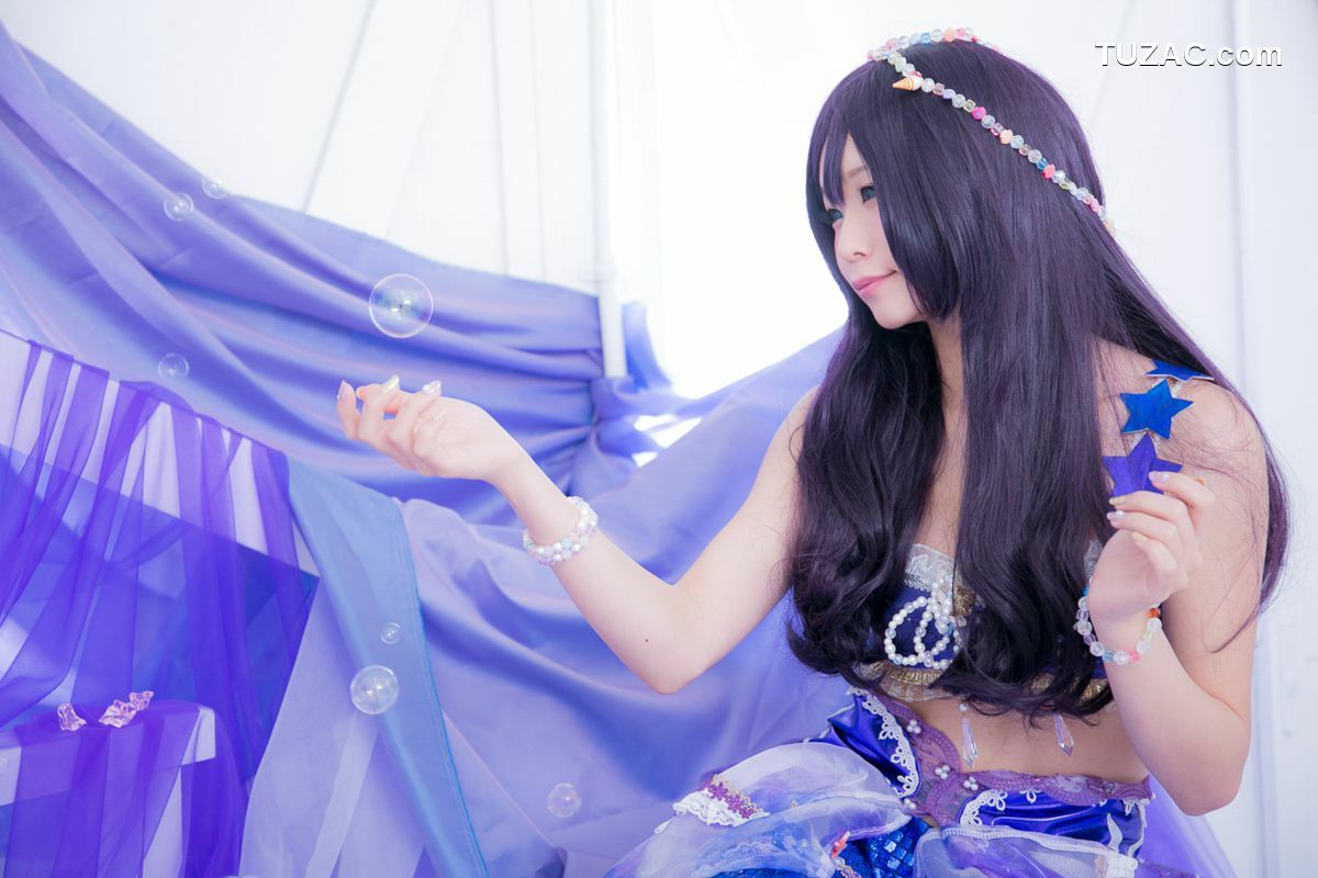 日本CosPlay_五木昶《Love Live!》園田海未 mermaid 写真集[100P]