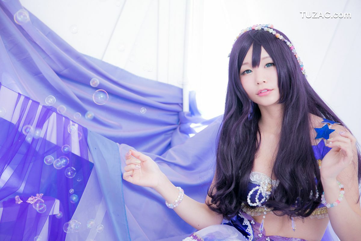 日本CosPlay_五木昶《Love Live!》園田海未 mermaid 写真集[100P]