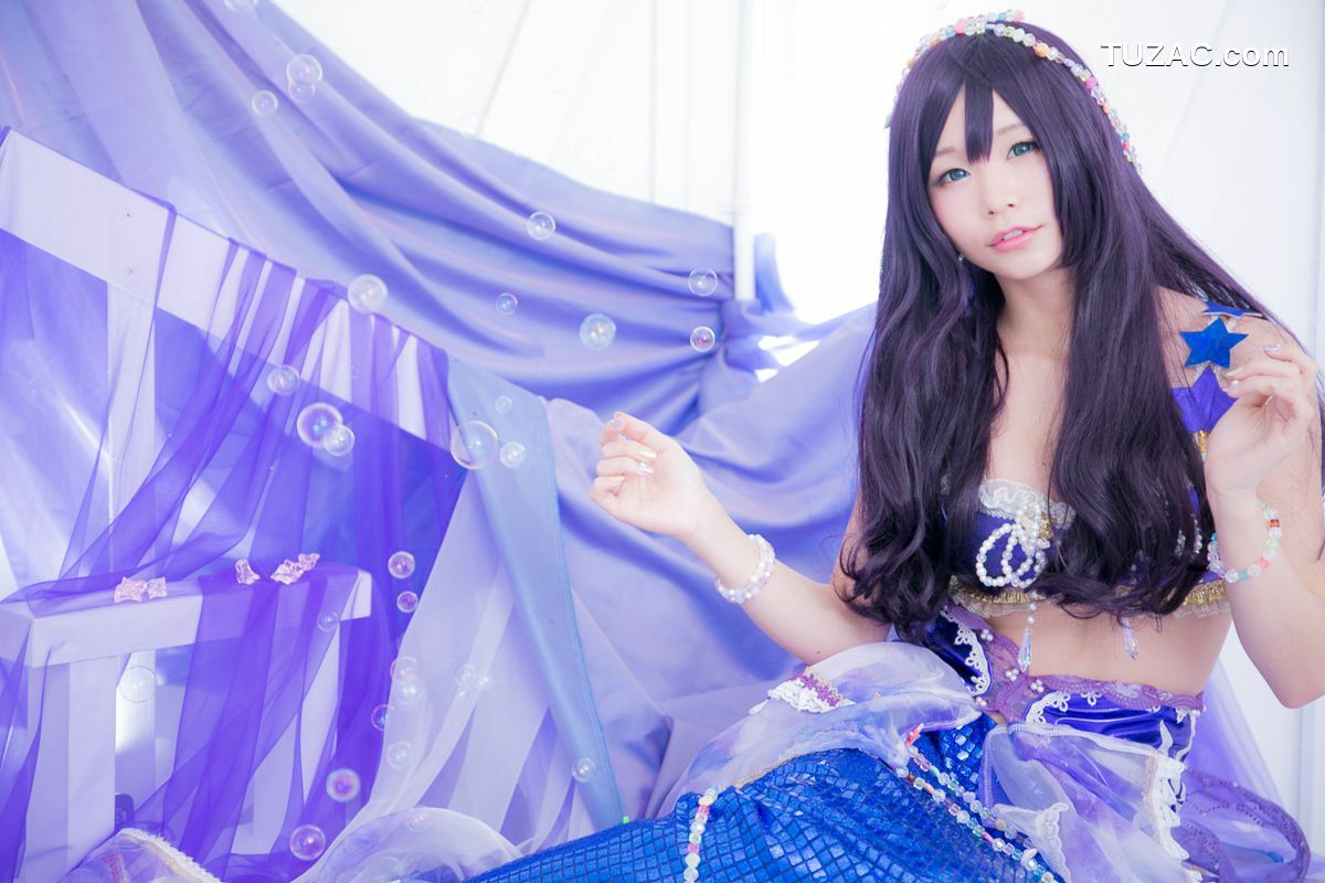 日本CosPlay_五木昶《Love Live!》園田海未 mermaid 写真集[100P]