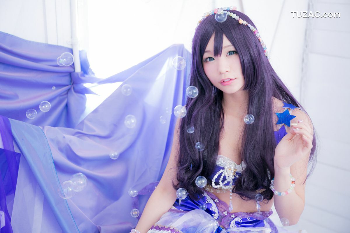 日本CosPlay_五木昶《Love Live!》園田海未 mermaid 写真集[100P]