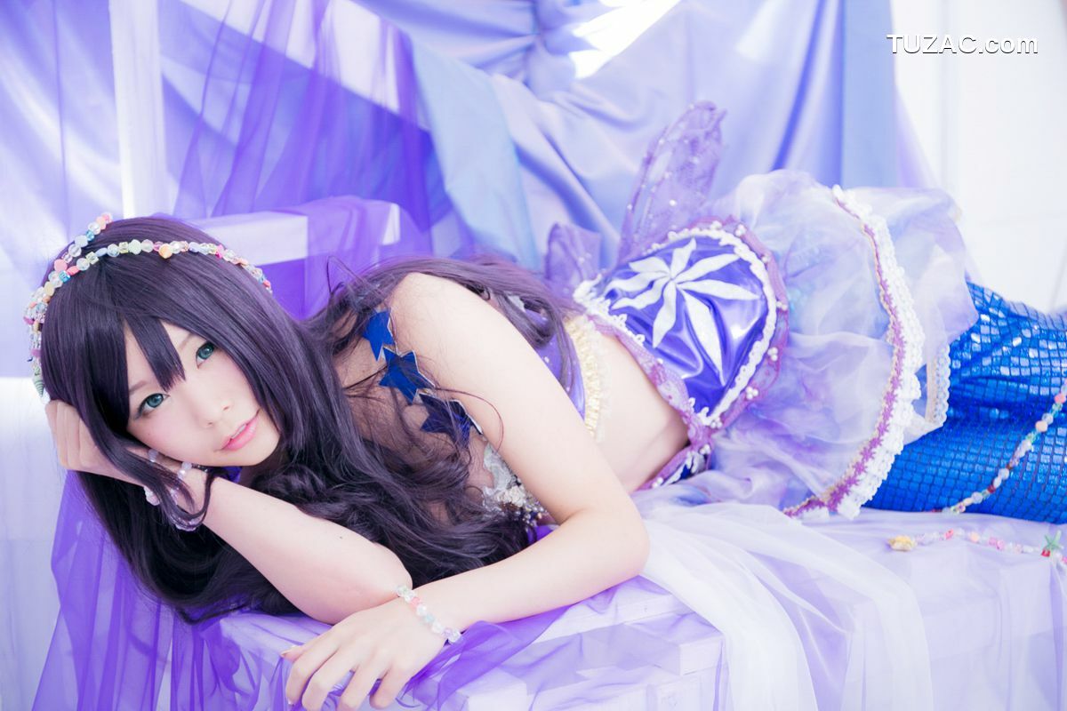 日本CosPlay_五木昶《Love Live!》園田海未 mermaid 写真集[100P]