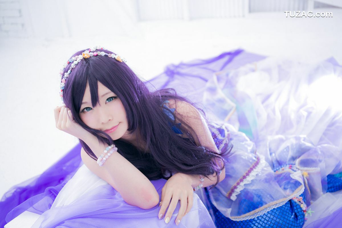 日本CosPlay_五木昶《Love Live!》園田海未 mermaid 写真集[100P]