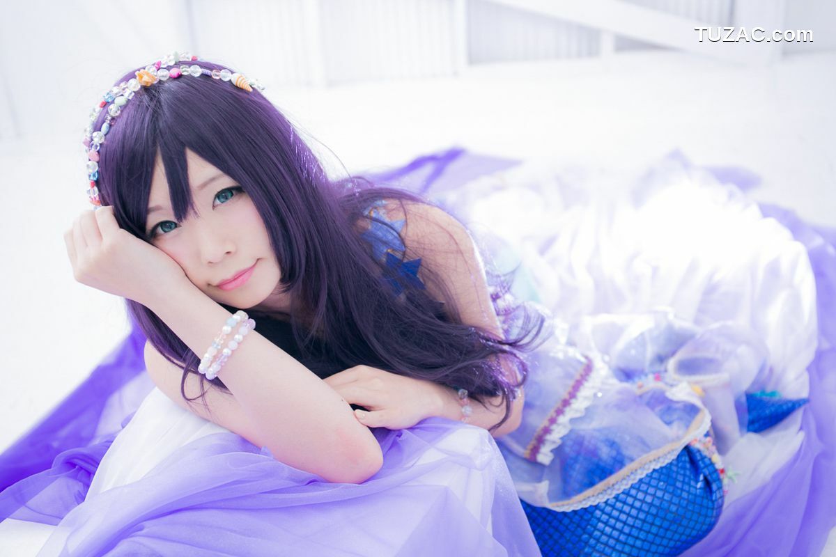 日本CosPlay_五木昶《Love Live!》園田海未 mermaid 写真集[100P]