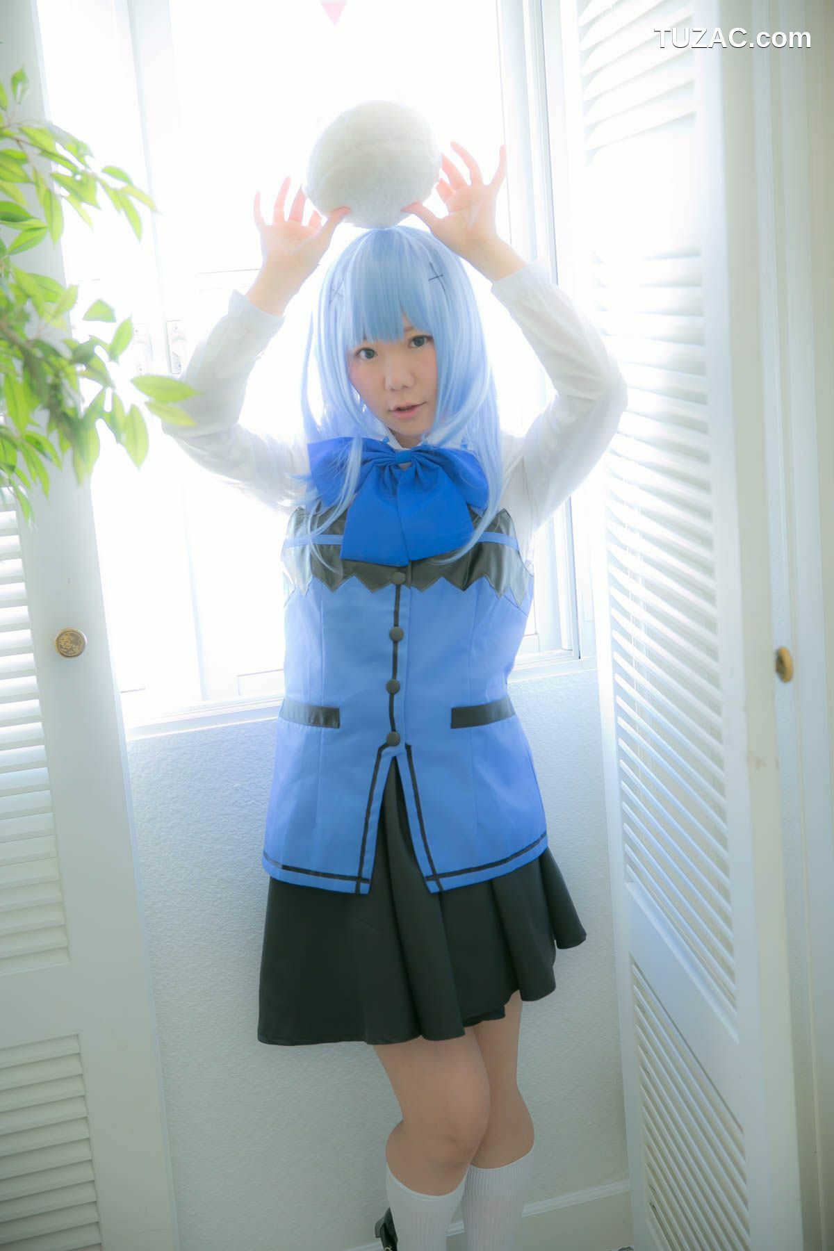 日本CosPlay_兎丘なこ (Ukyuu Nako) 《ご注文はうさぎですか？》香風智乃 写真集[95P]