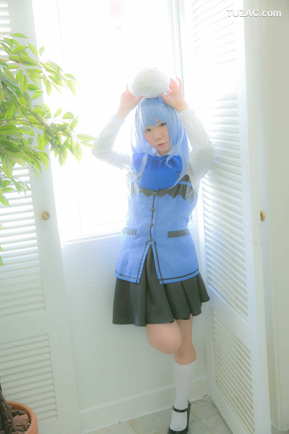 日本CosPlay_兎丘なこ (Ukyuu Nako) 《ご注文はうさぎですか？》香風智乃 写真集[95P]