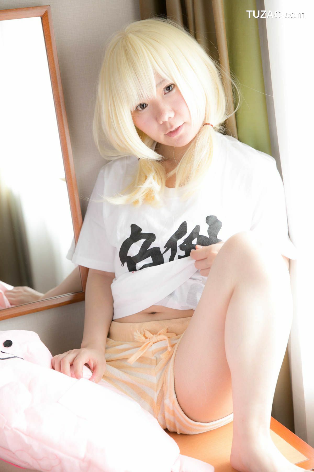 日本CosPlay_兎丘なこ《Idolmaster》Futaba Anzu(双葉杏) 写真集[36P]