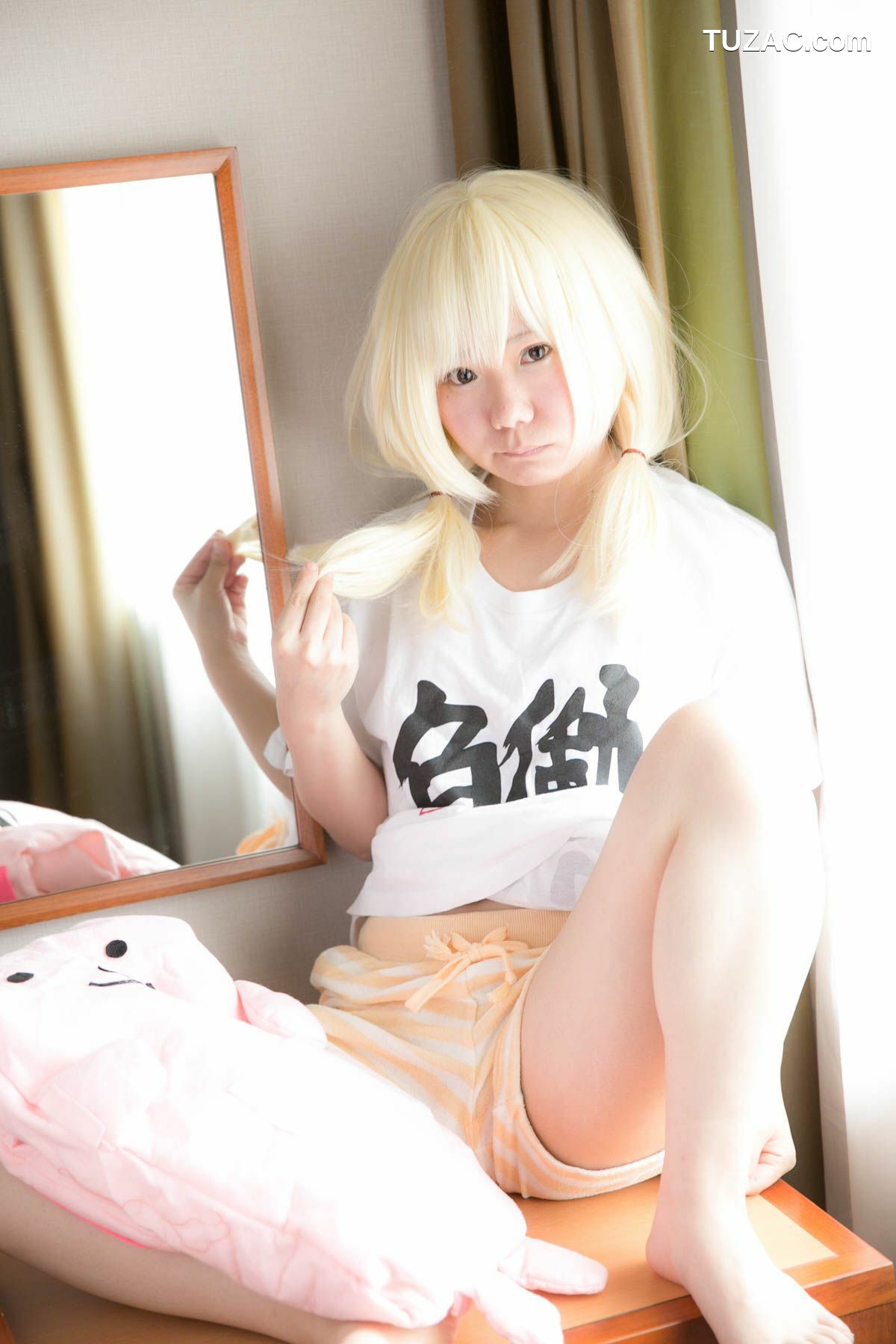 日本CosPlay_兎丘なこ《Idolmaster》Futaba Anzu(双葉杏) 写真集[36P]