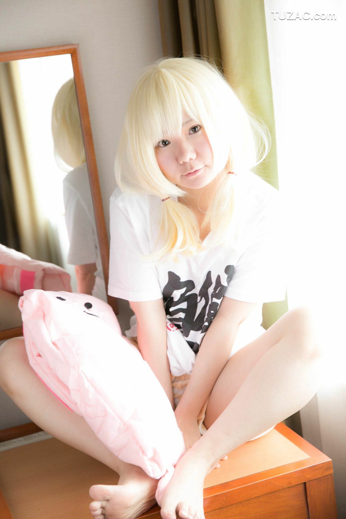 日本CosPlay_兎丘なこ《Idolmaster》Futaba Anzu(双葉杏) 写真集[36P]