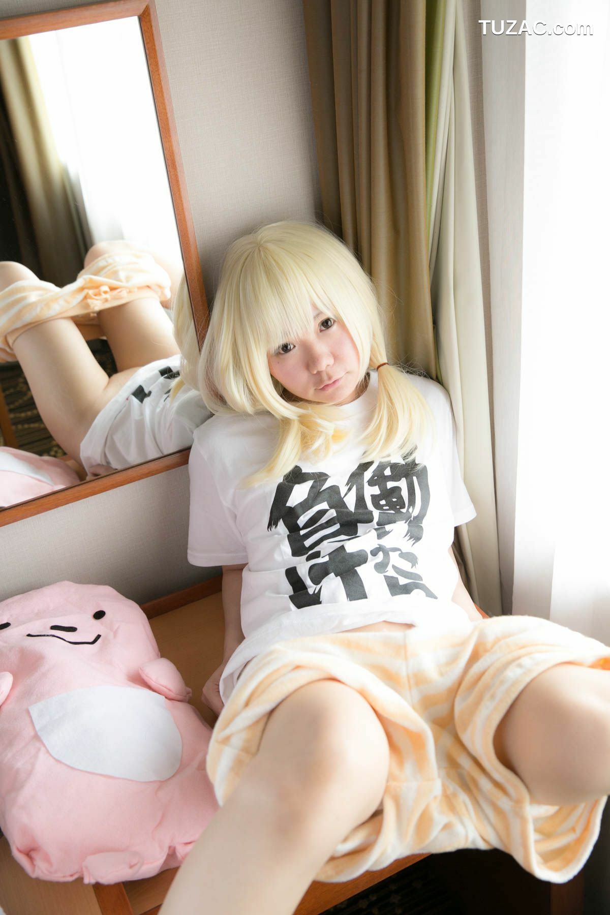 日本CosPlay_兎丘なこ《Idolmaster》Futaba Anzu(双葉杏) 写真集[36P]