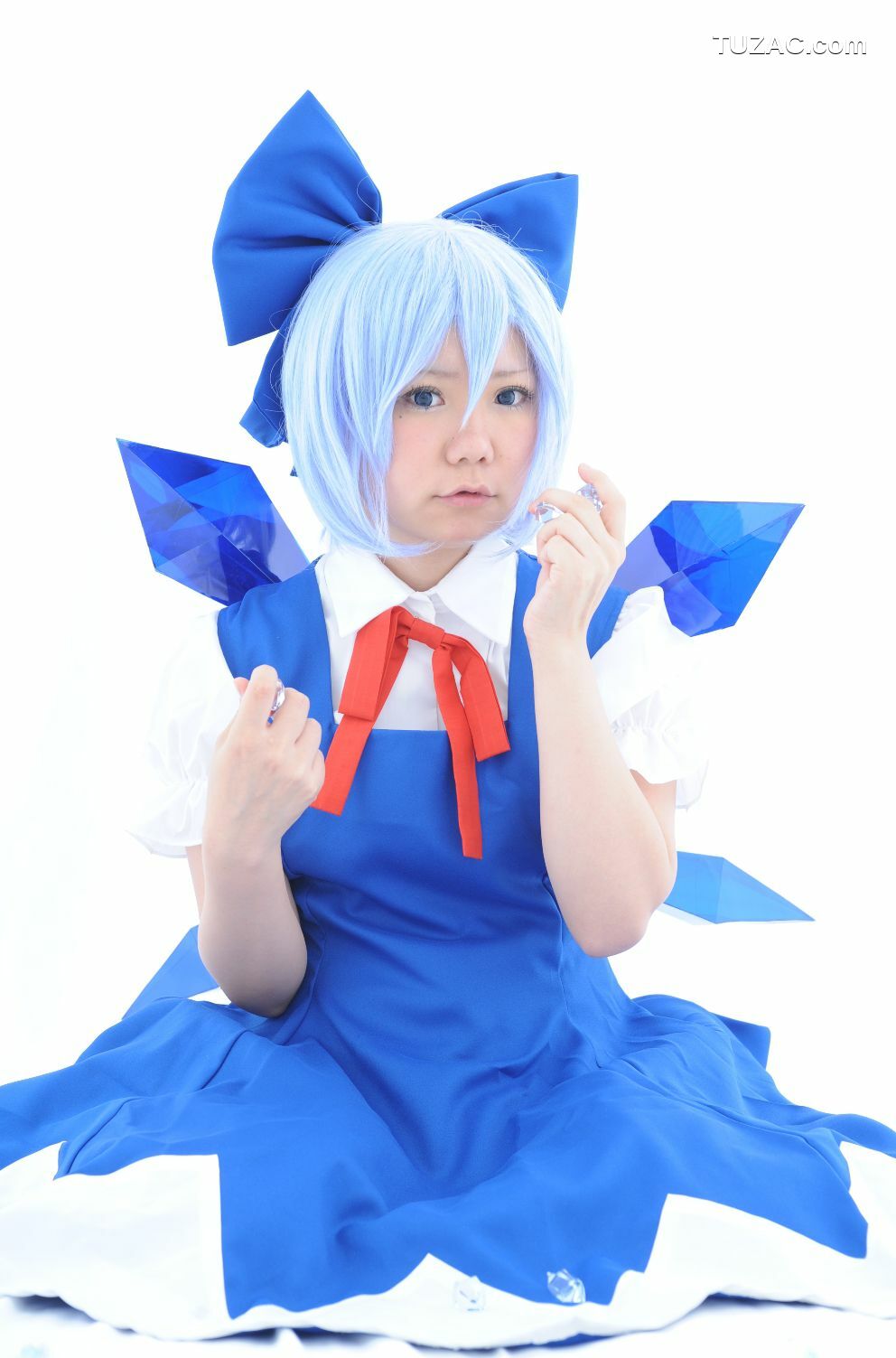 日本CosPlay_兎丘なこ《Touhou Project》Cirno+Inubashiri Momiji 写真集[80P]