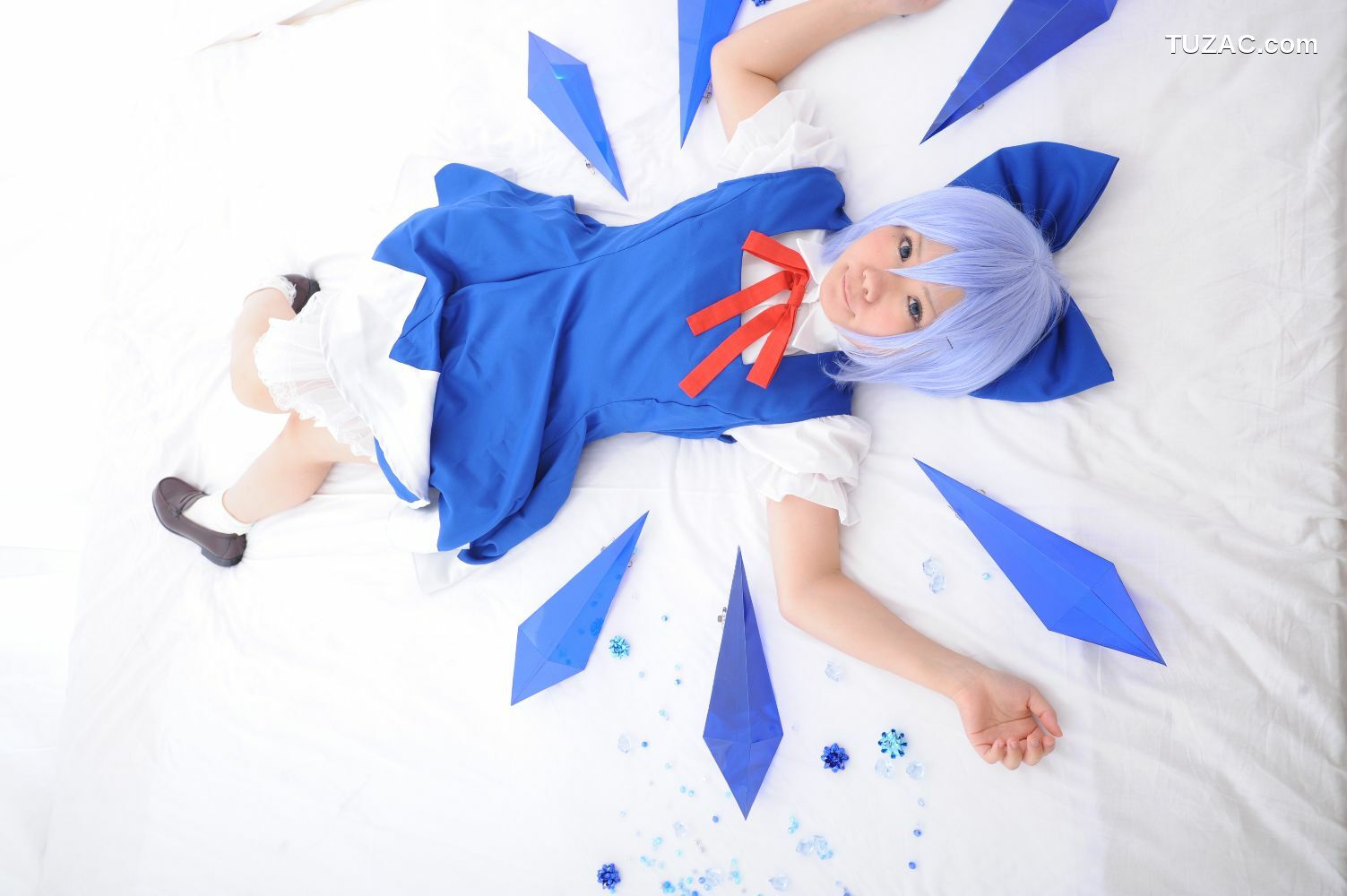 日本CosPlay_兎丘なこ《Touhou Project》Cirno+Inubashiri Momiji 写真集[80P]