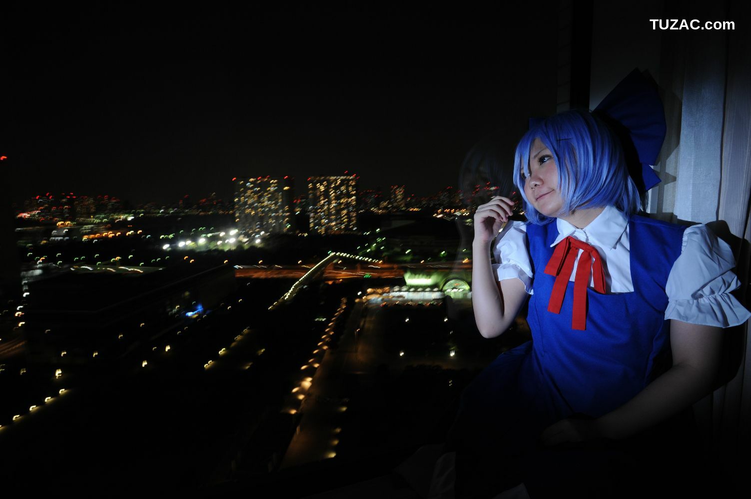 日本CosPlay_兎丘なこ《Touhou Project》Cirno+Inubashiri Momiji 写真集[80P]