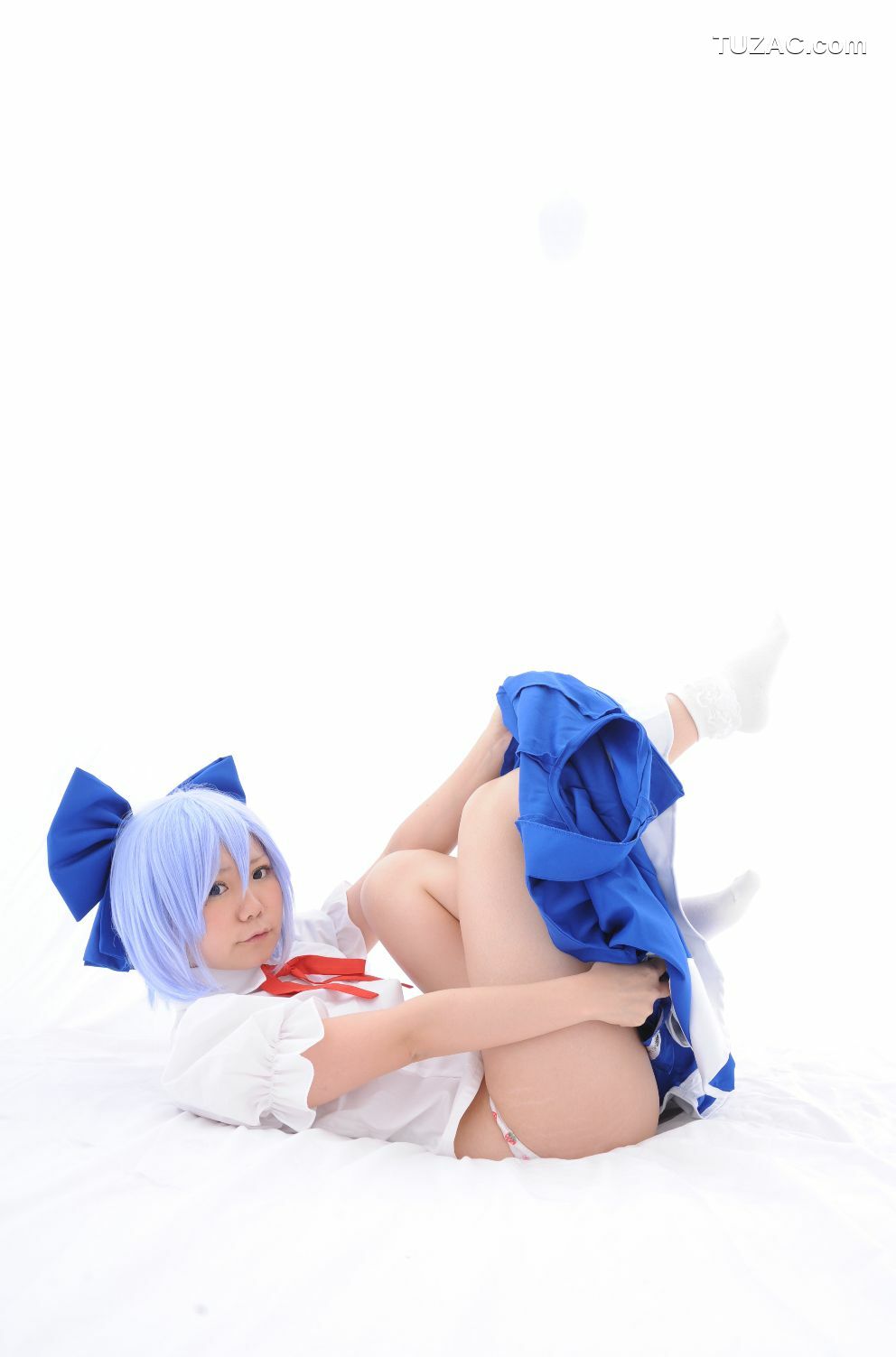 日本CosPlay_兎丘なこ《Touhou Project》Cirno+Inubashiri Momiji 写真集[80P]