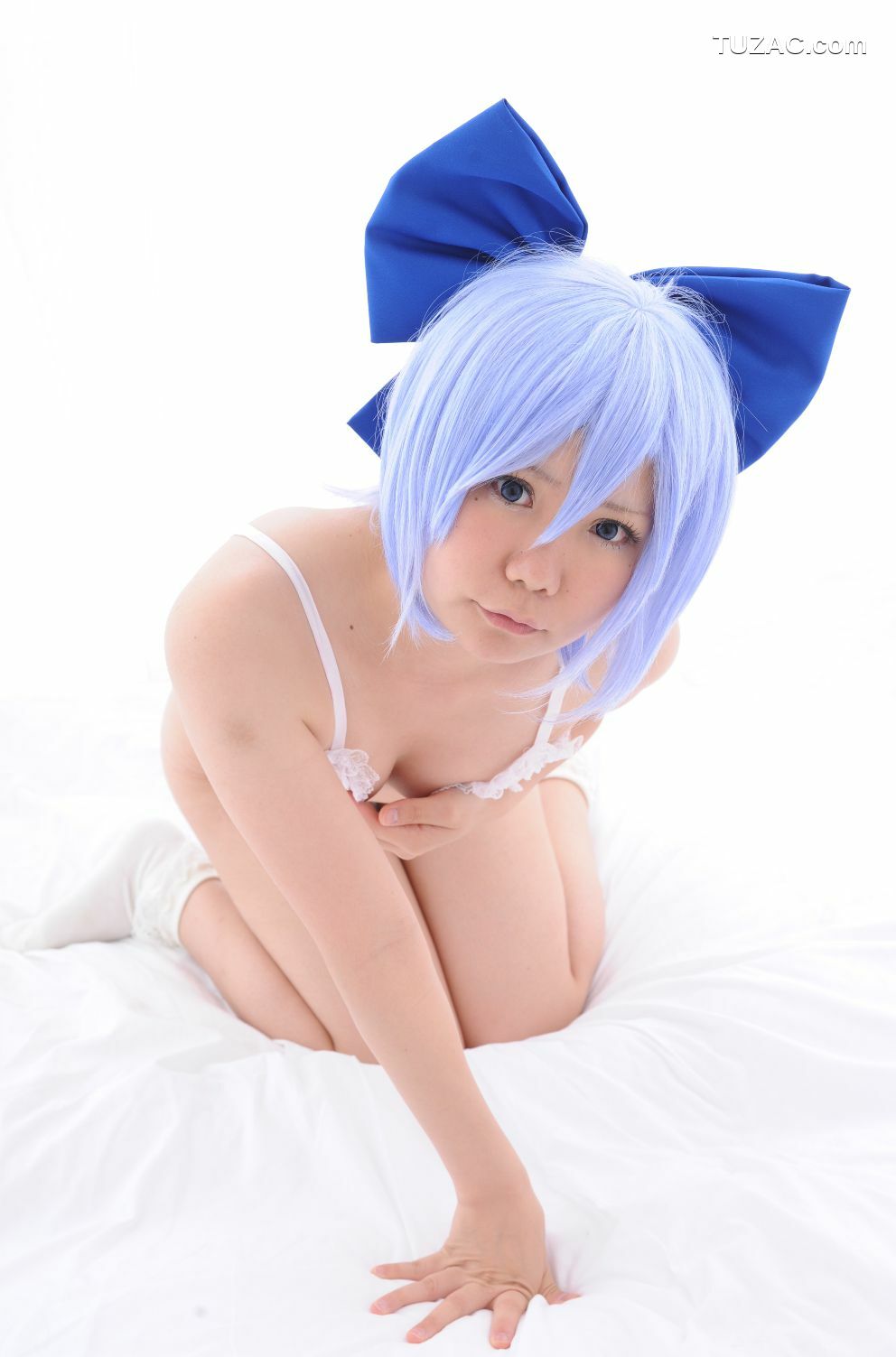 日本CosPlay_兎丘なこ《Touhou Project》Cirno+Inubashiri Momiji 写真集[80P]