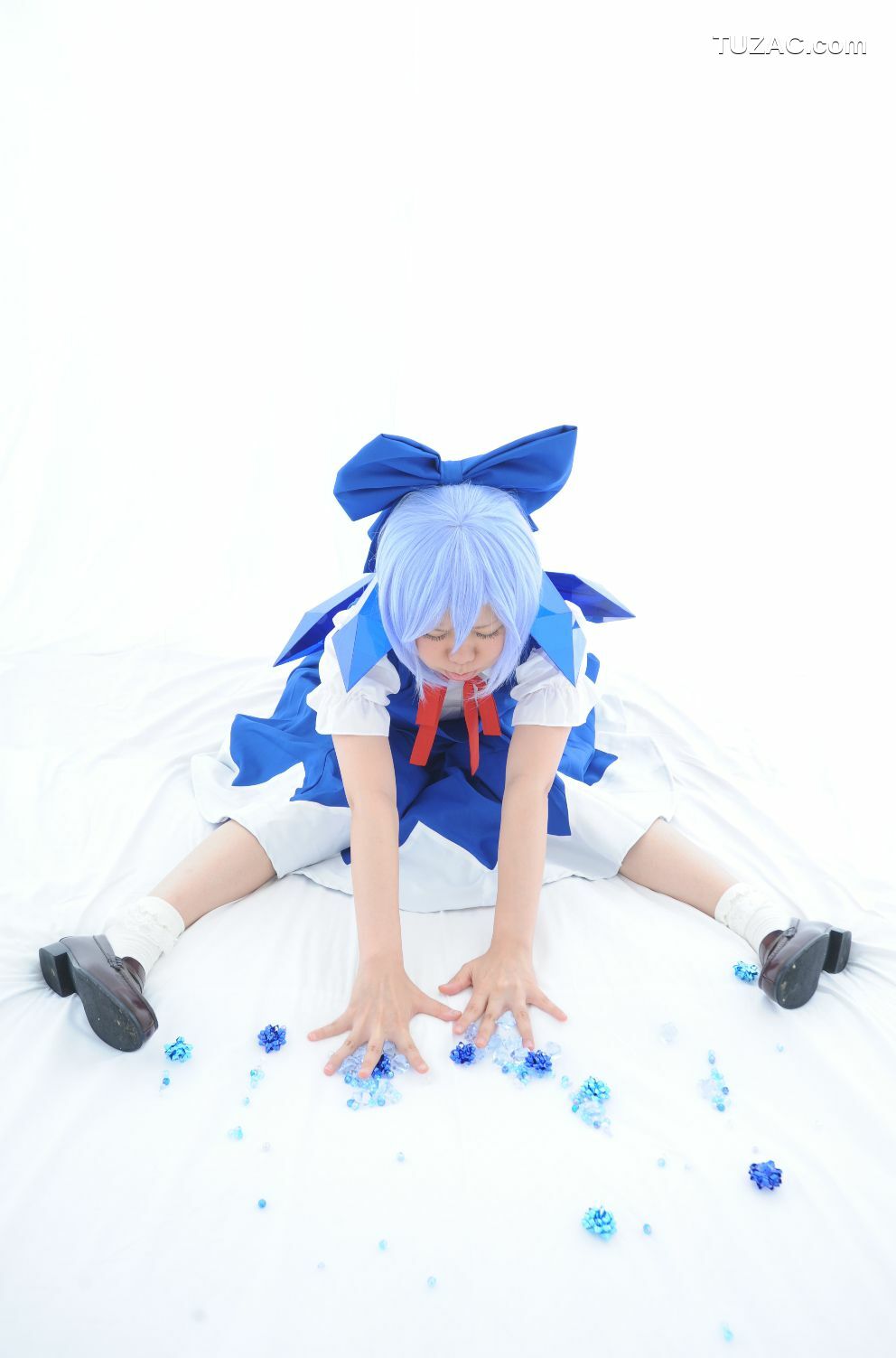 日本CosPlay_兎丘なこ《Touhou Project》Cirno+Inubashiri Momiji 写真集[80P]