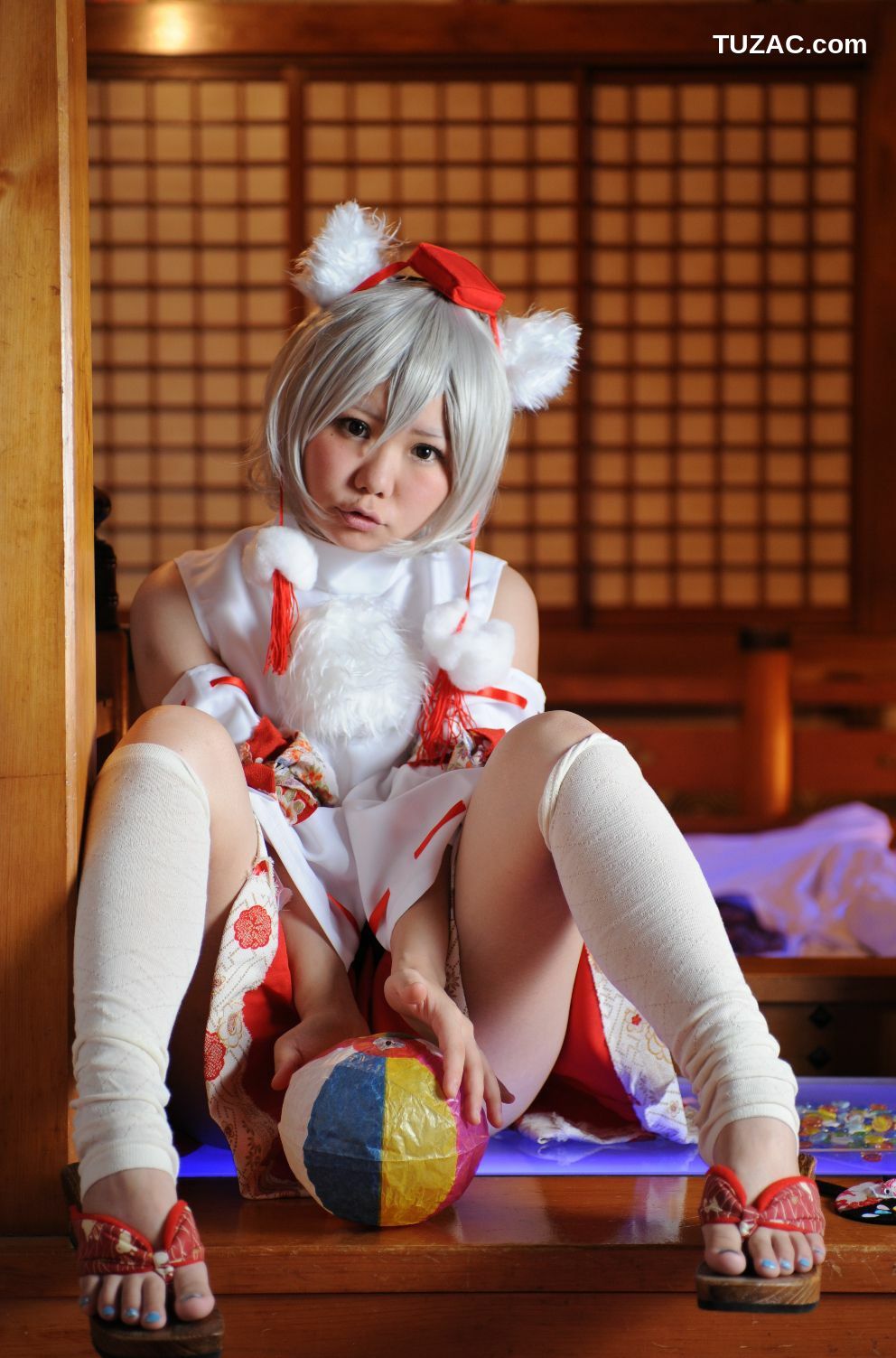 日本CosPlay_兎丘なこ《Touhou Project》Cirno+Inubashiri Momiji 写真集[80P]