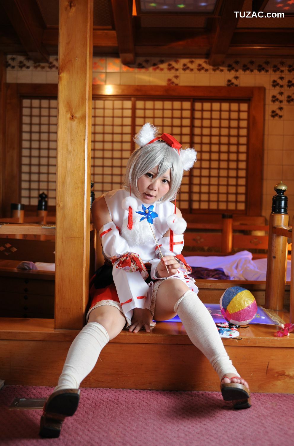 日本CosPlay_兎丘なこ《Touhou Project》Cirno+Inubashiri Momiji 写真集[80P]