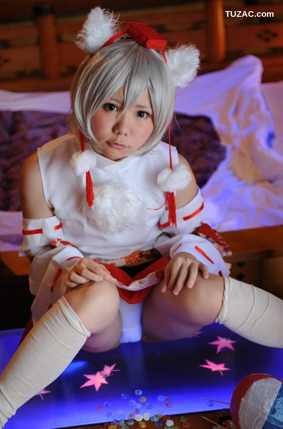 日本CosPlay_兎丘なこ《Touhou Project》Cirno+Inubashiri Momiji 写真集[80P]