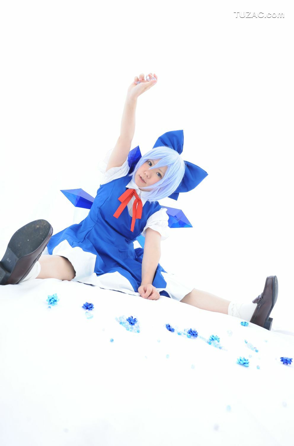 日本CosPlay_兎丘なこ《Touhou Project》Cirno+Inubashiri Momiji 写真集[80P]