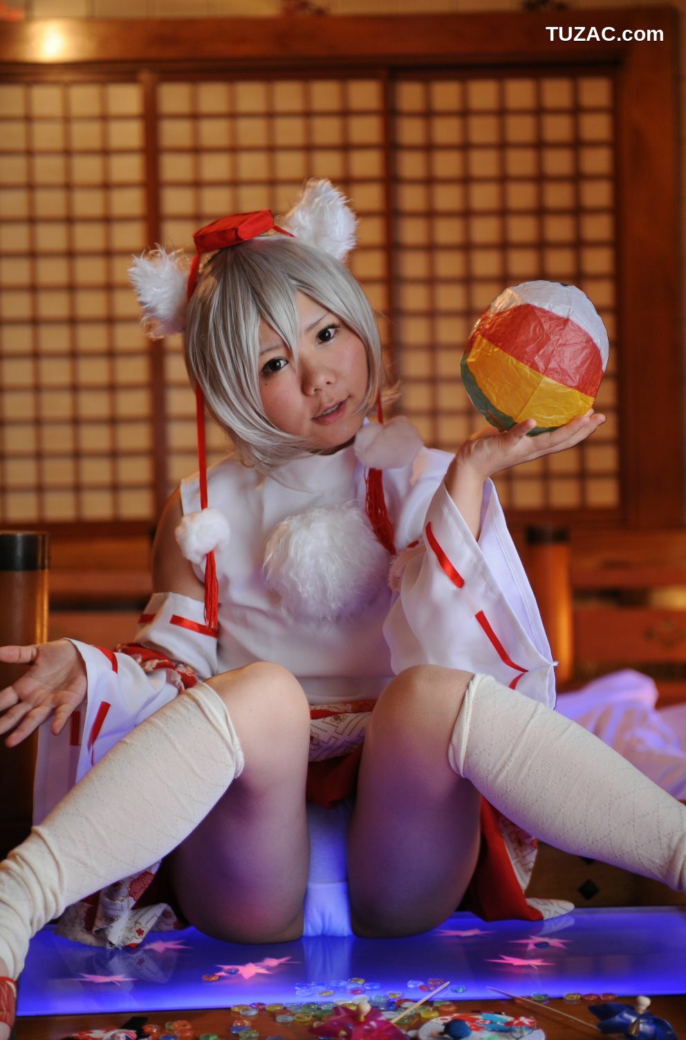 日本CosPlay_兎丘なこ《Touhou Project》Cirno+Inubashiri Momiji 写真集[80P]