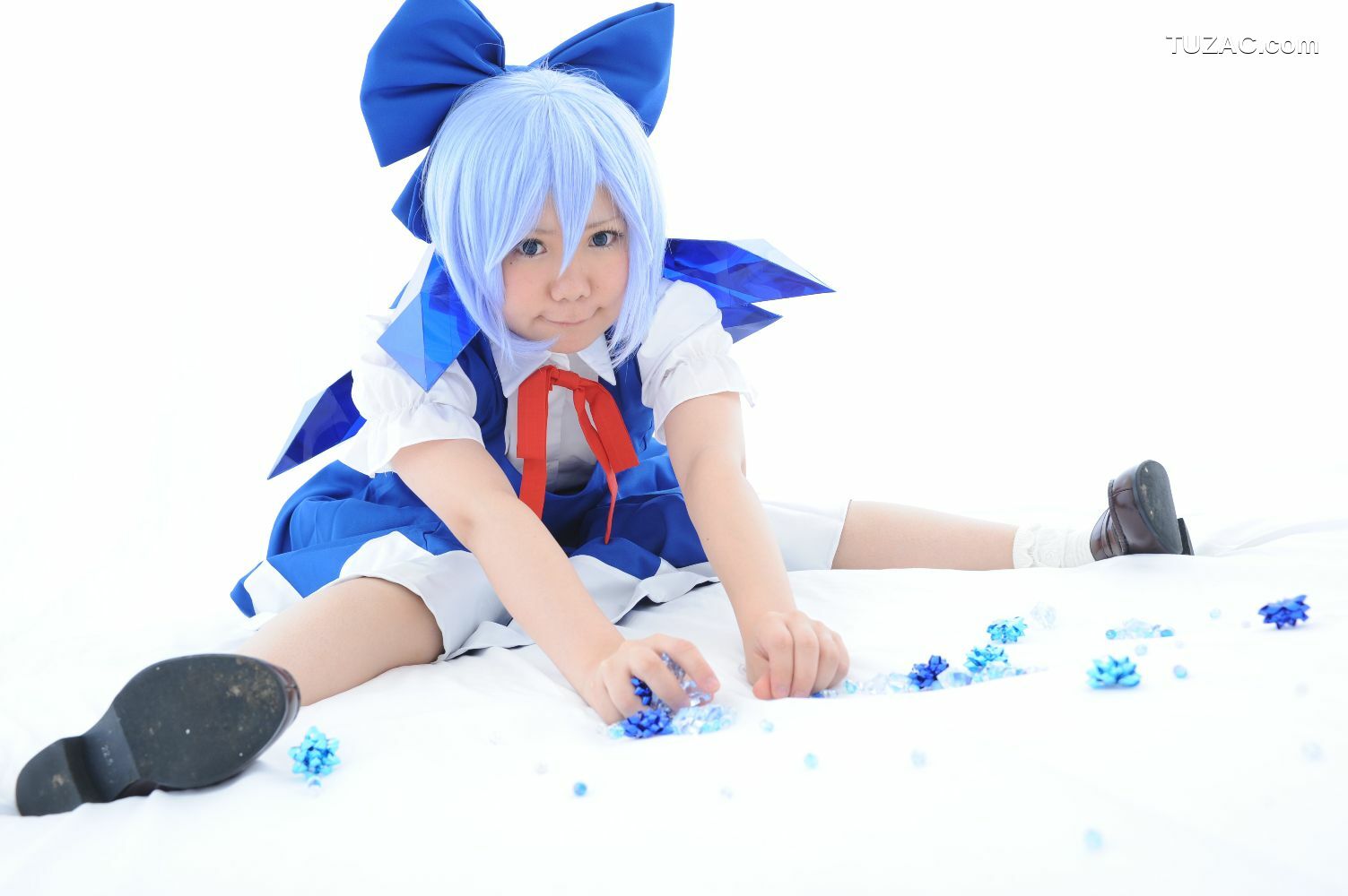 日本CosPlay_兎丘なこ《Touhou Project》Cirno+Inubashiri Momiji 写真集[80P]