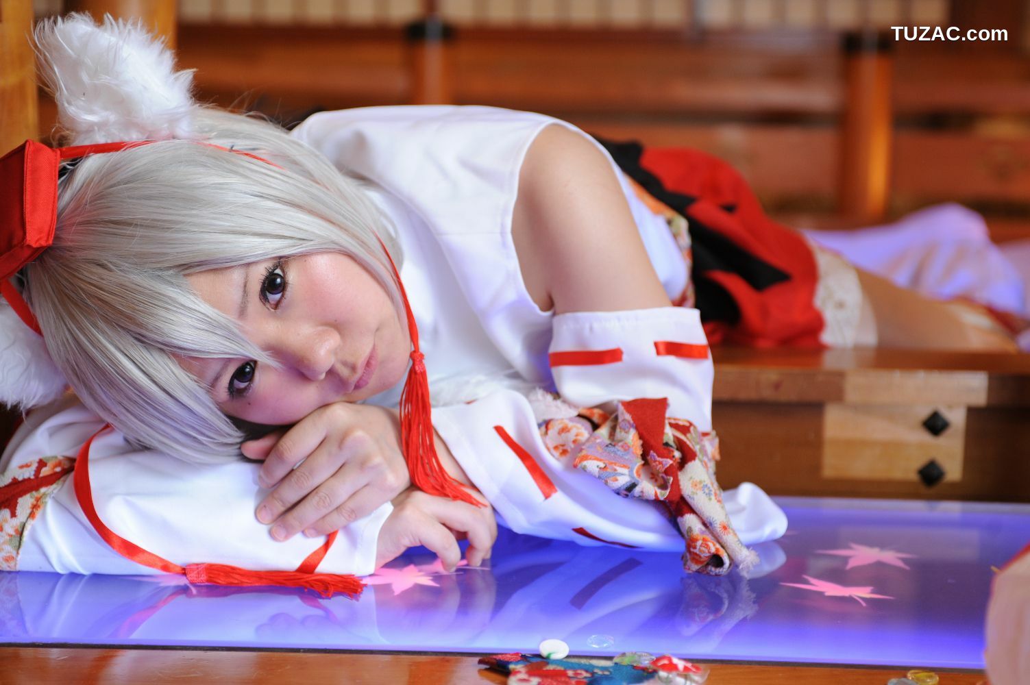 日本CosPlay_兎丘なこ《Touhou Project》Cirno+Inubashiri Momiji 写真集[80P]