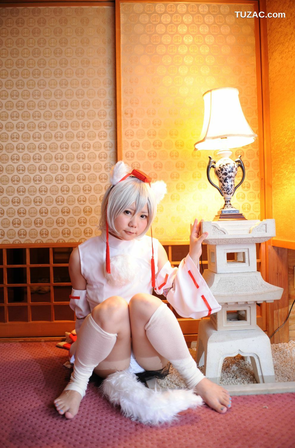 日本CosPlay_兎丘なこ《Touhou Project》Cirno+Inubashiri Momiji 写真集[80P]