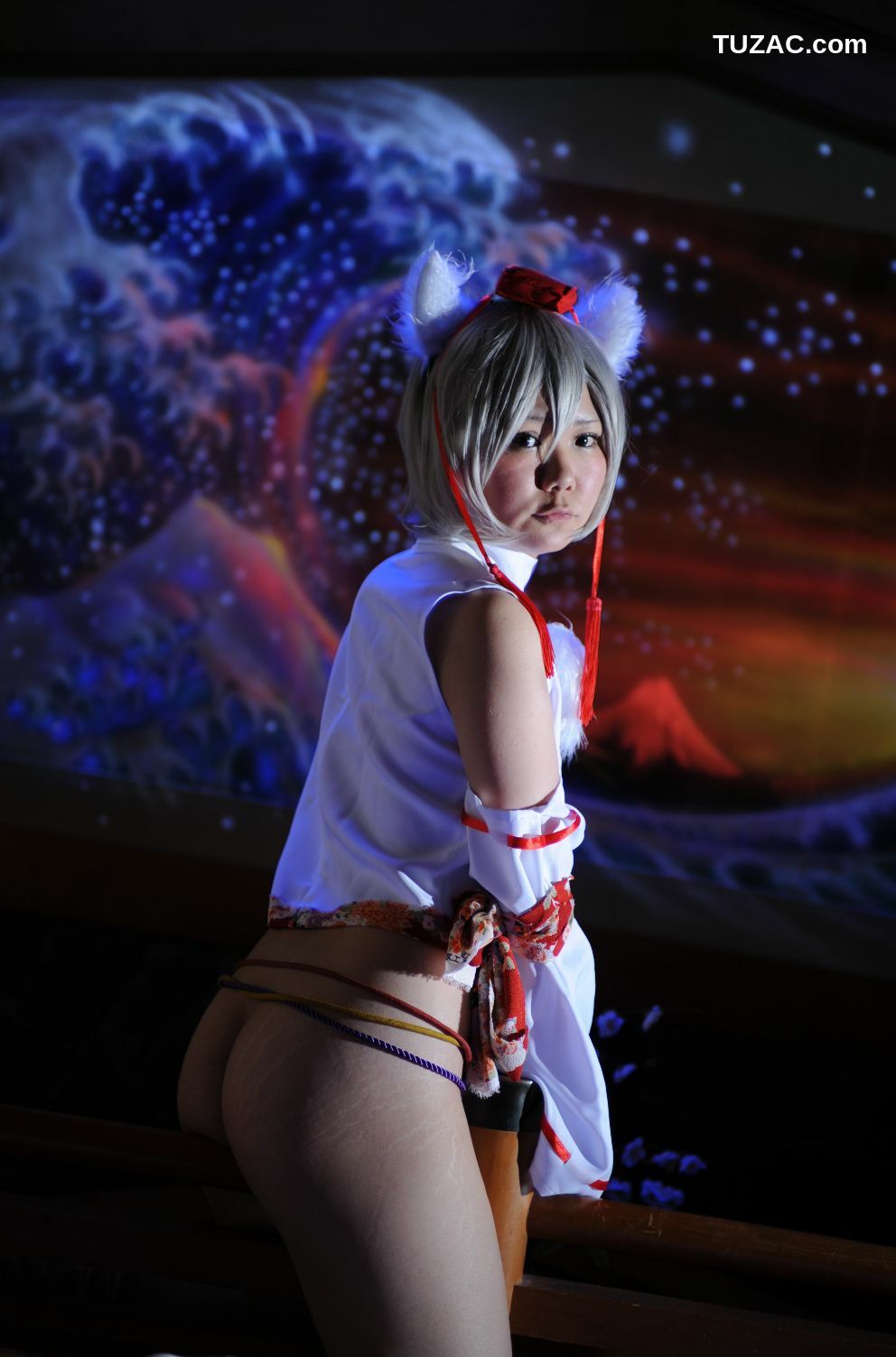 日本CosPlay_兎丘なこ《Touhou Project》Cirno+Inubashiri Momiji 写真集[80P]