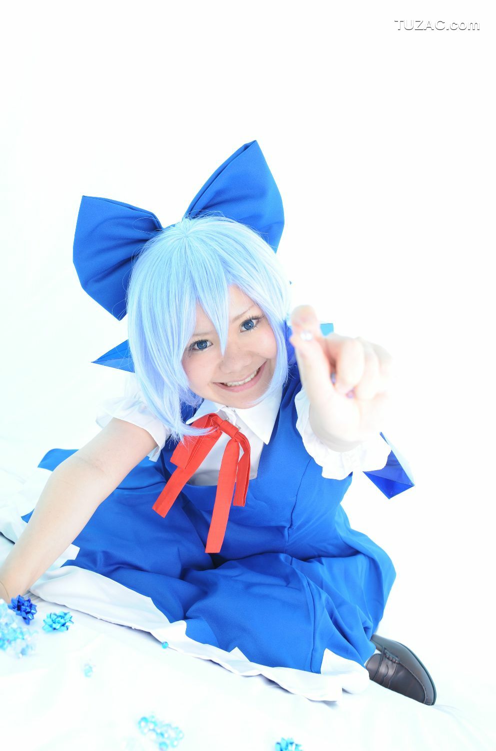 日本CosPlay_兎丘なこ《Touhou Project》Cirno+Inubashiri Momiji 写真集[80P]