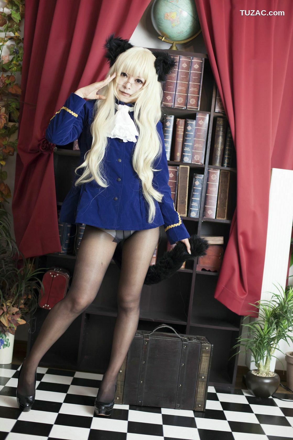 日本CosPlay_円ちゃみ 《Strike Witches》Perrine-H. Clostermann 写真集[100P]