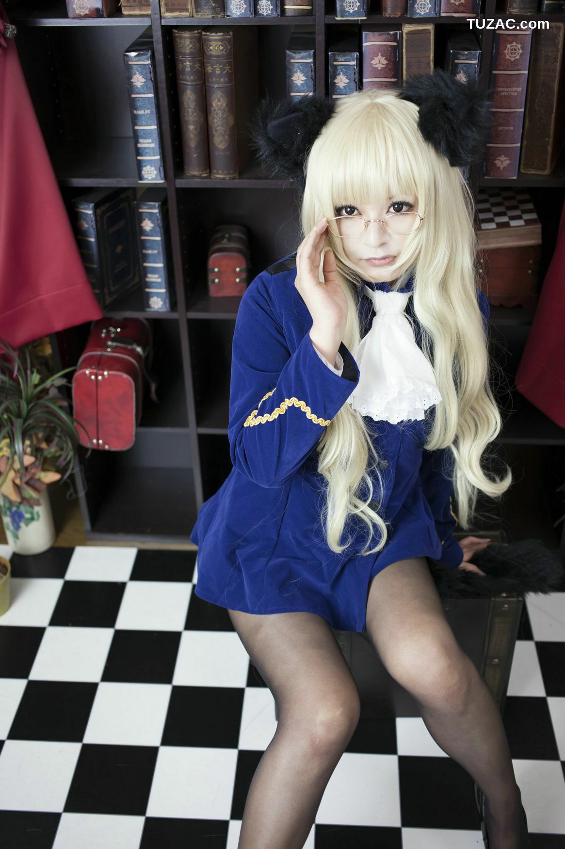 日本CosPlay_円ちゃみ 《Strike Witches》Perrine-H. Clostermann 写真集[100P]