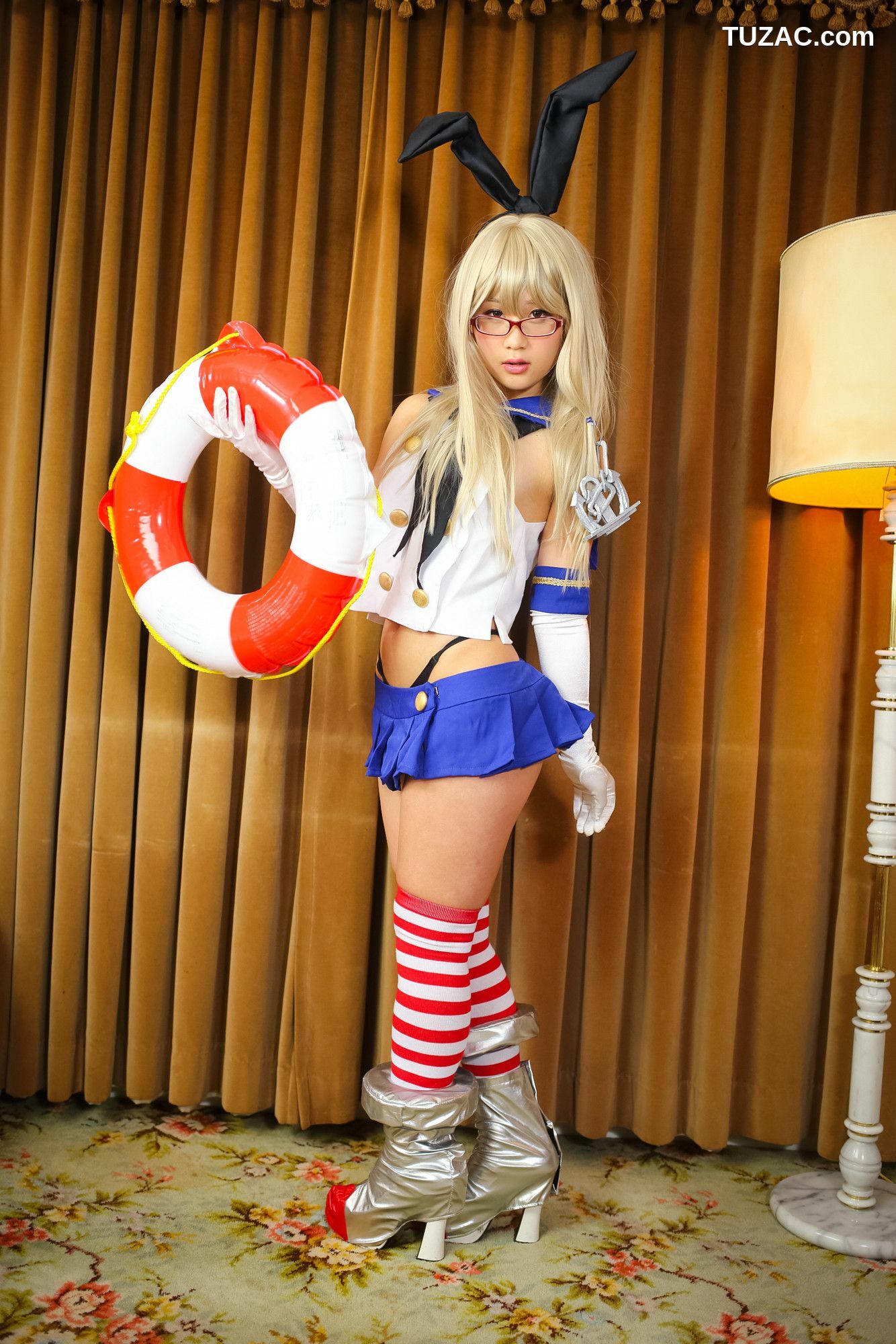 日本CosPlay_北見えり (北见绘里) 《艦隊これくしょん》島風 写真集