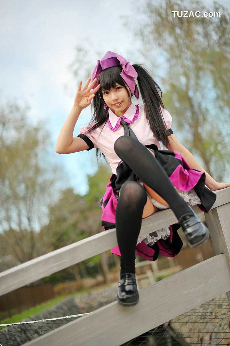 日本CosPlay_天使みゅ (Tenshi Myu) 《東方Project》 姫海棠はたて 写真集[73P]