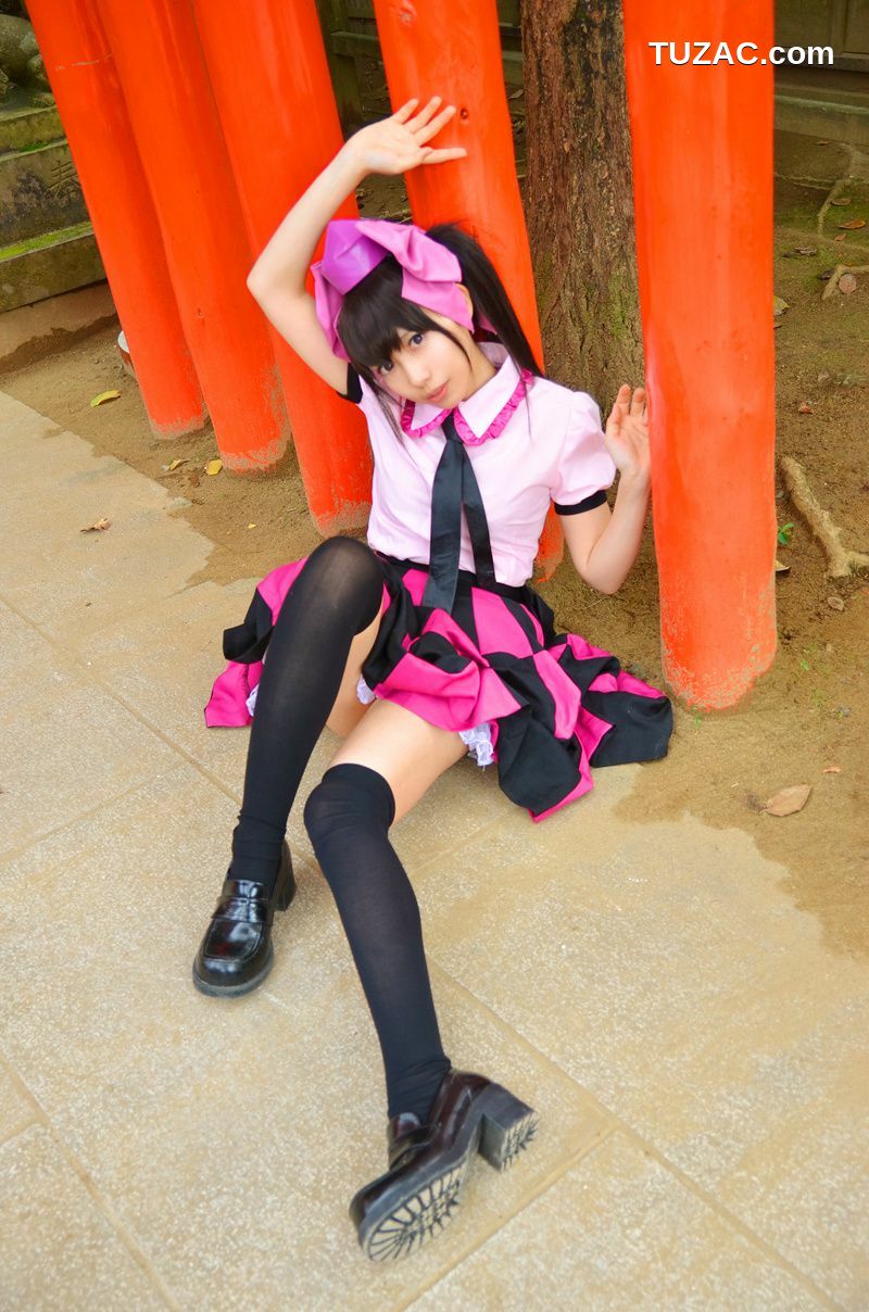 日本CosPlay_天使みゅ (Tenshi Myu) 《東方Project》 姫海棠はたて 写真集[73P]