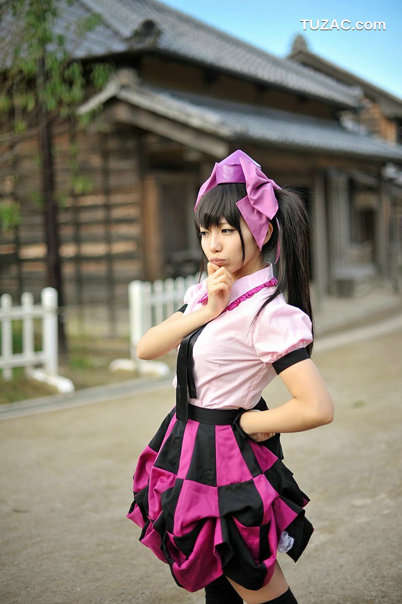 日本CosPlay_天使みゅ (Tenshi Myu) 《東方Project》 姫海棠はたて 写真集[73P]
