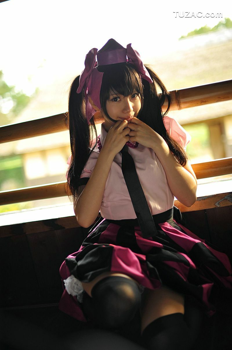 日本CosPlay_天使みゅ (Tenshi Myu) 《東方Project》 姫海棠はたて 写真集[73P]