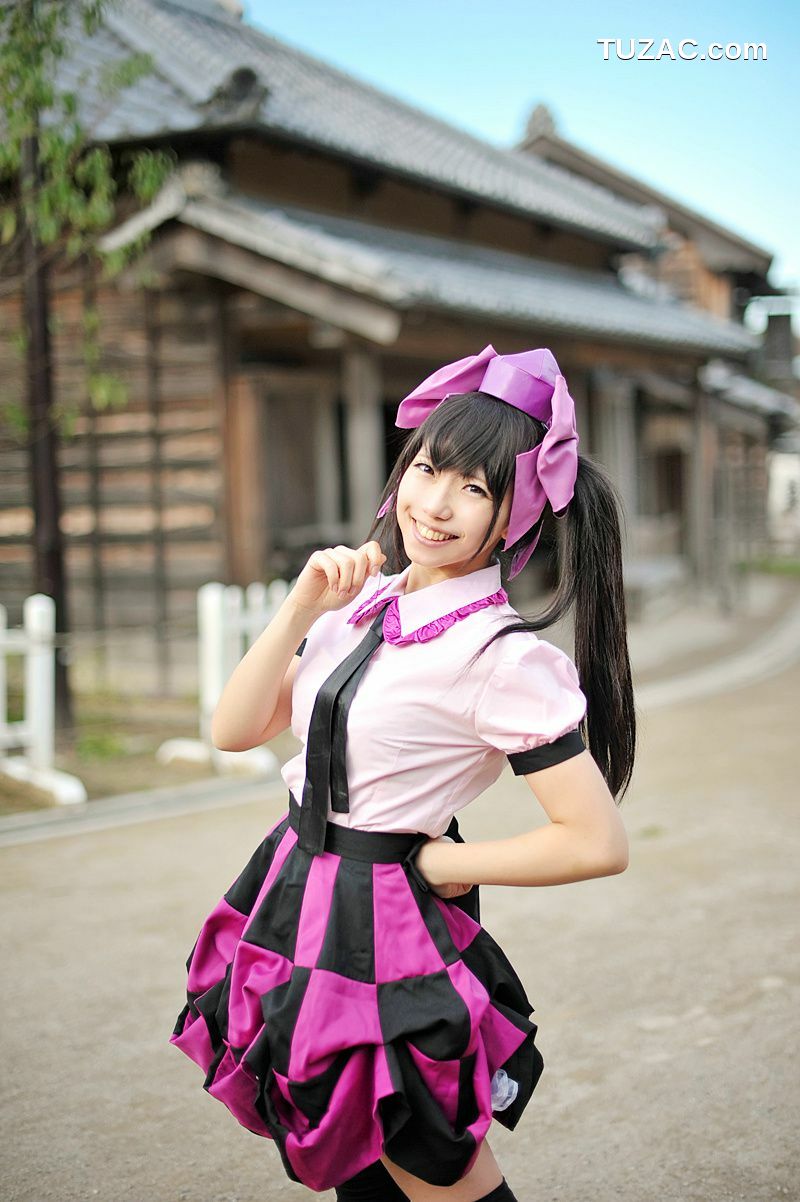 日本CosPlay_天使みゅ (Tenshi Myu) 《東方Project》 姫海棠はたて 写真集[73P]