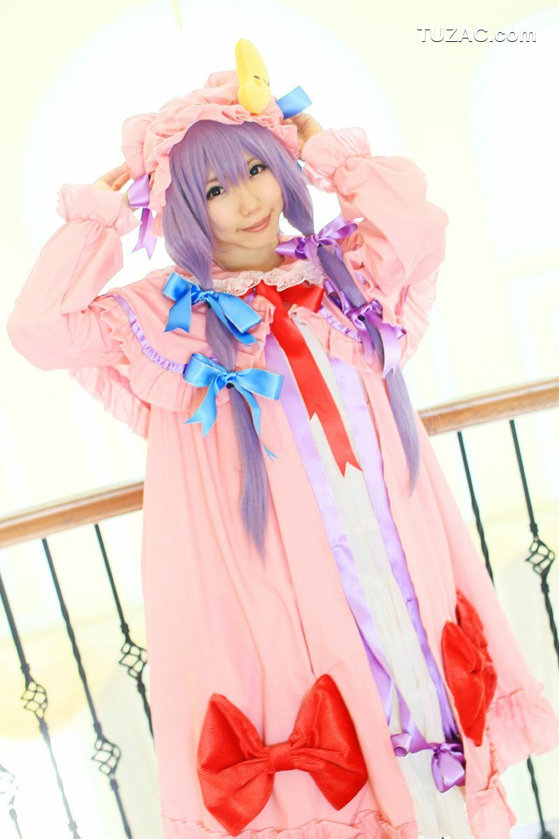 日本CosPlay_天使みゅ (Tenshi Myu) 《東方Project》Patchouli Knowledge 2  写真集[120P]