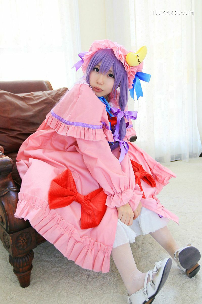 日本CosPlay_天使みゅ (Tenshi Myu) 《東方Project》Patchouli Knowledge 2  写真集[120P]