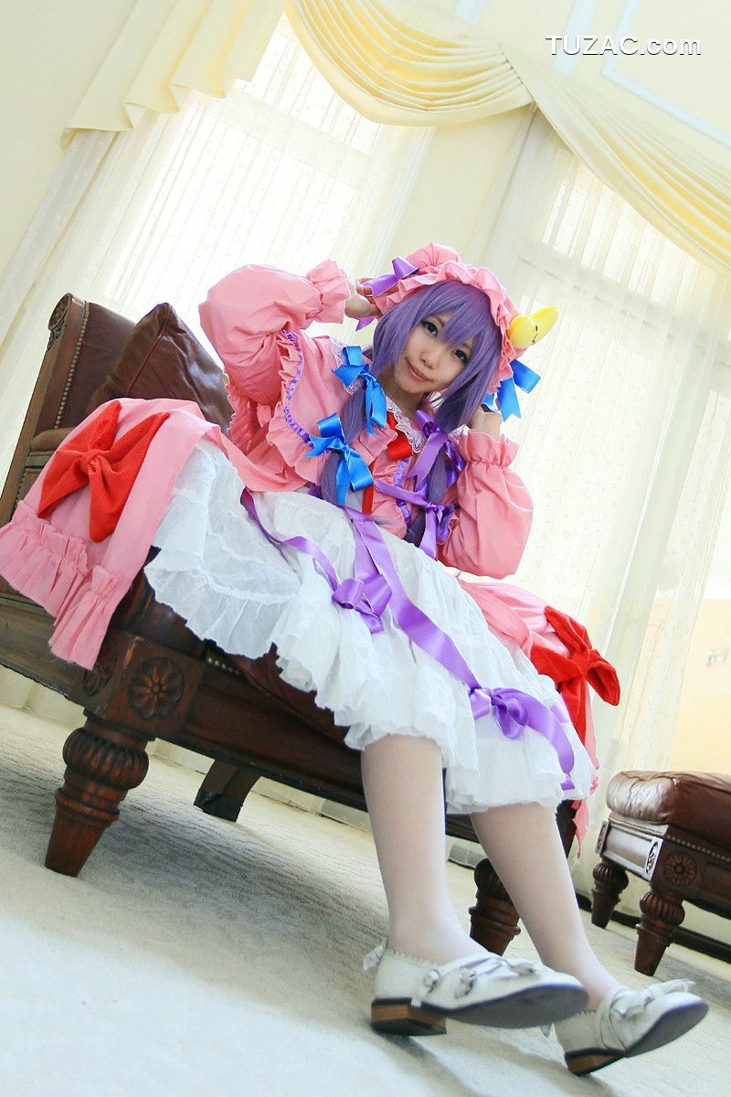 日本CosPlay_天使みゅ (Tenshi Myu) 《東方Project》Patchouli Knowledge 2  写真集[120P]