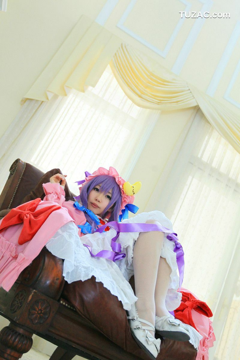 日本CosPlay_天使みゅ (Tenshi Myu) 《東方Project》Patchouli Knowledge 2  写真集[120P]