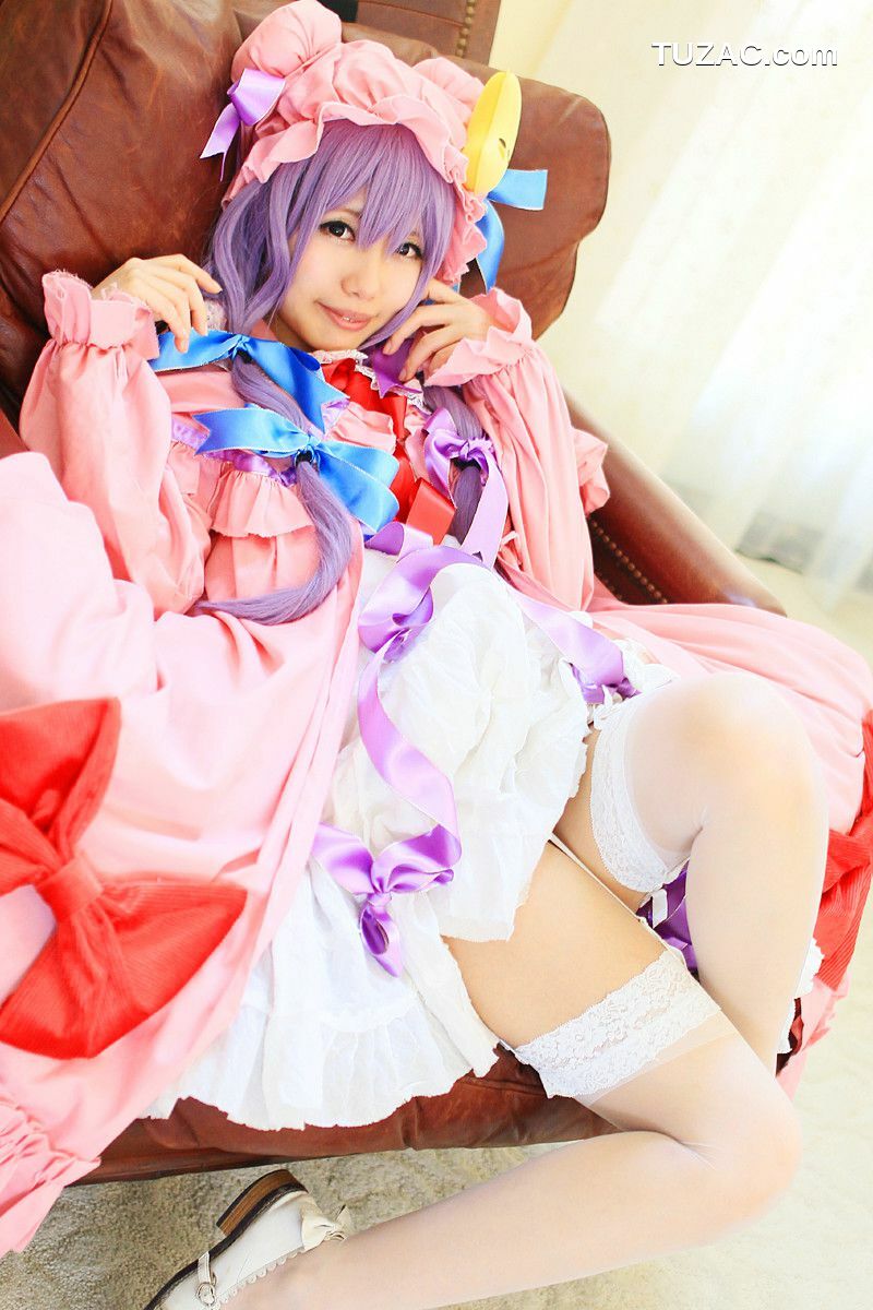 日本CosPlay_天使みゅ (Tenshi Myu) 《東方Project》Patchouli Knowledge 2  写真集[120P]