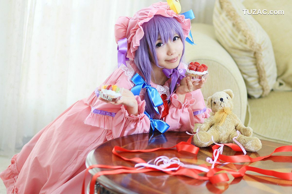 日本CosPlay_天使みゅ (Tenshi Myu) 《東方Project》Patchouli Knowledge 2  写真集[120P]