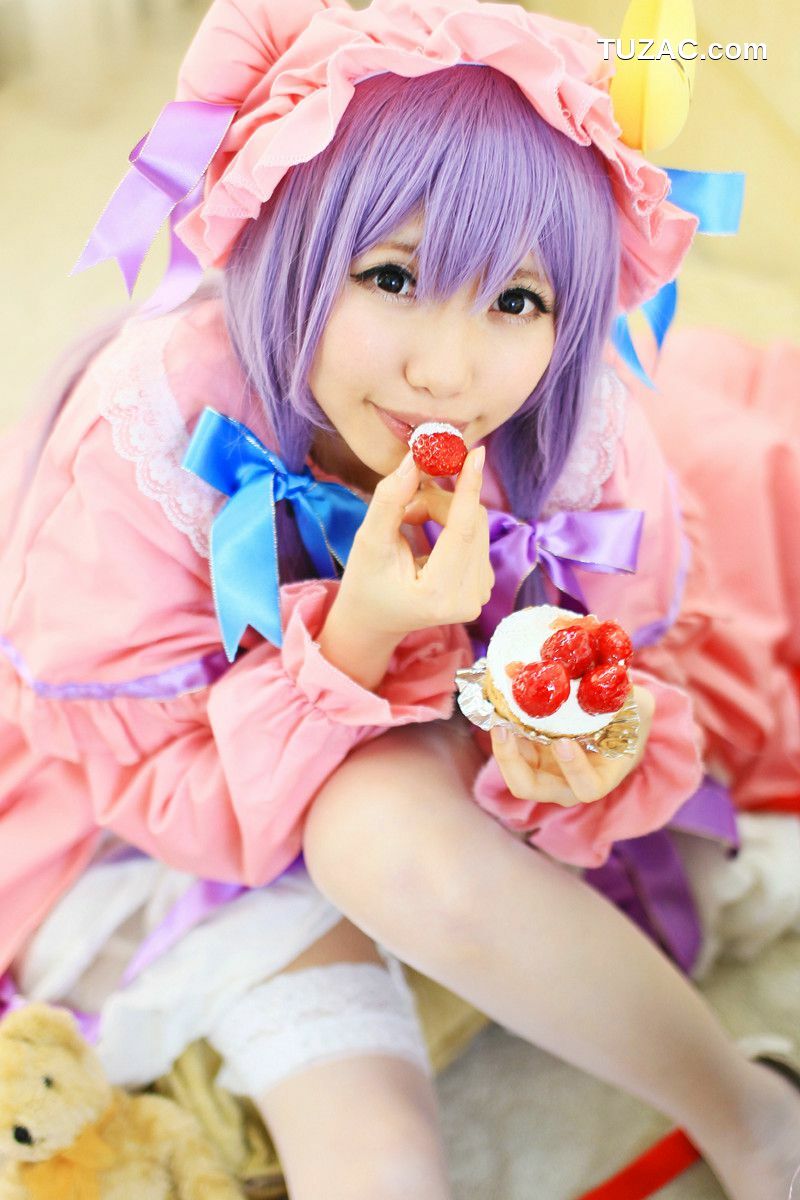 日本CosPlay_天使みゅ (Tenshi Myu) 《東方Project》Patchouli Knowledge 2  写真集[120P]