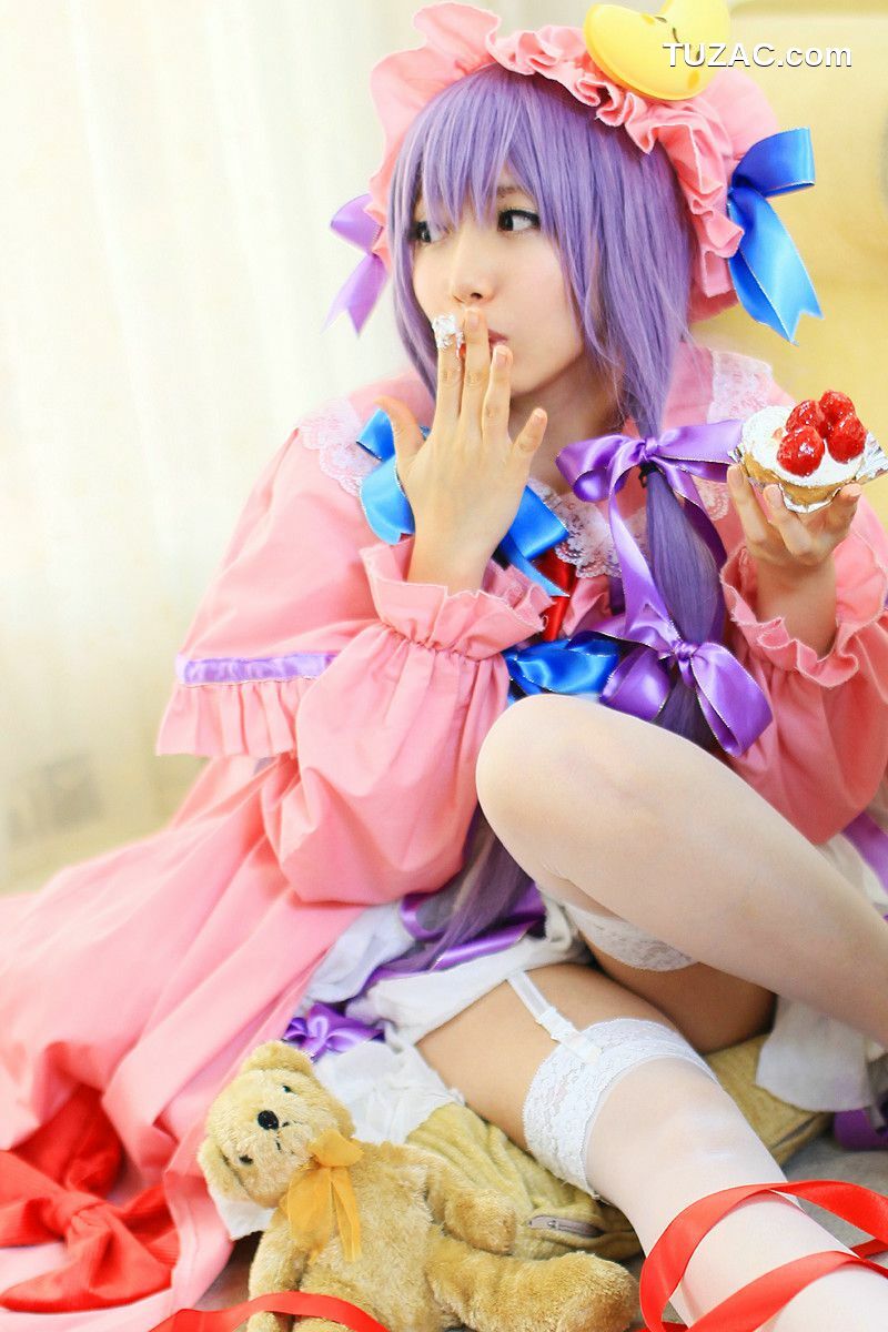 日本CosPlay_天使みゅ (Tenshi Myu) 《東方Project》Patchouli Knowledge 2  写真集[120P]