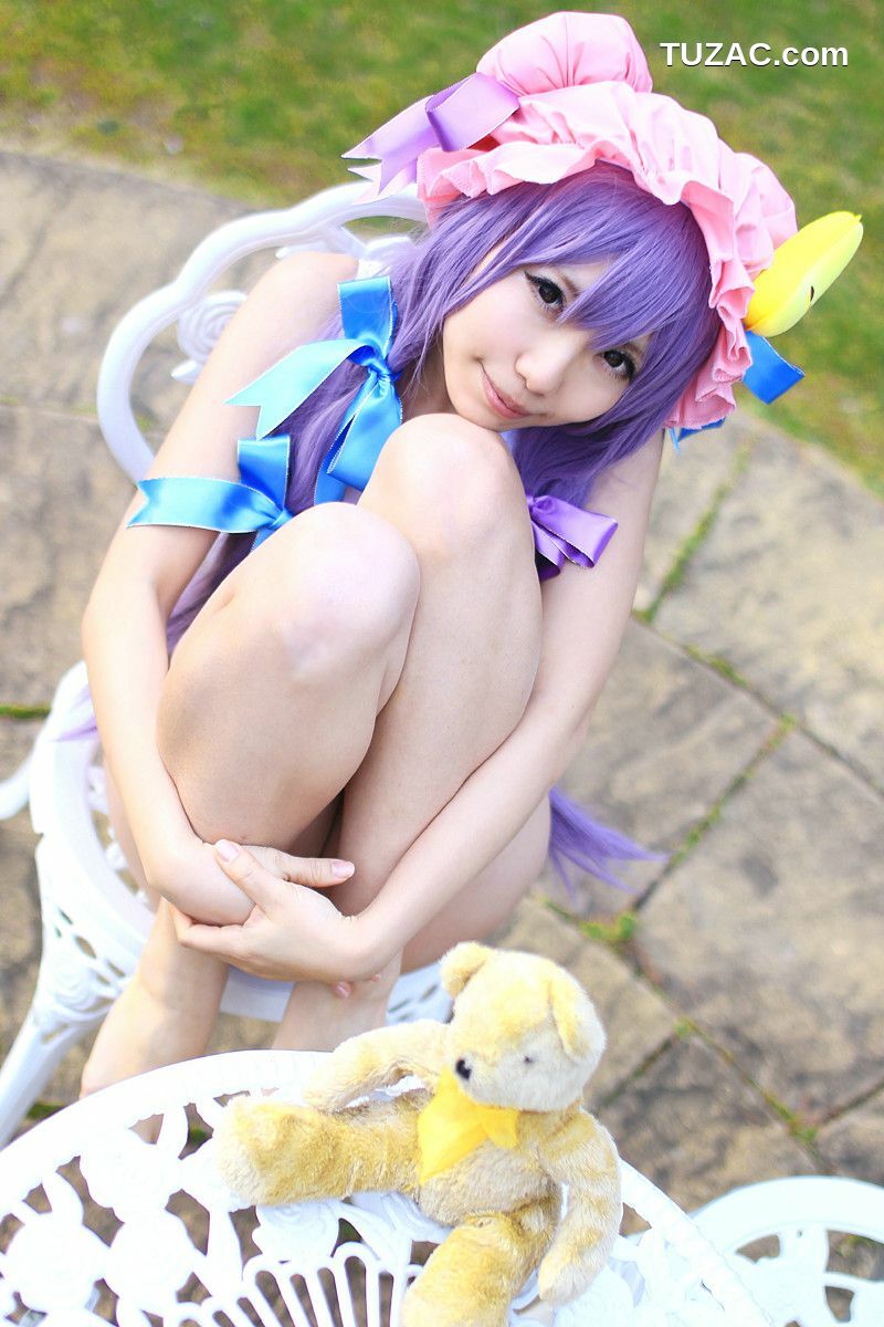 日本CosPlay_天使みゅ (Tenshi Myu) 《東方Project》Patchouli Knowledge 2  写真集[120P]