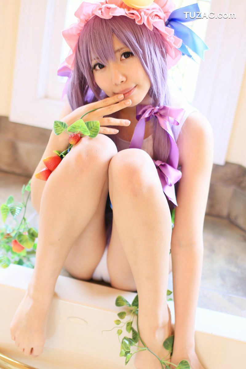 日本CosPlay_天使みゅ (Tenshi Myu) 《東方Project》Patchouli Knowledge 2  写真集[120P]